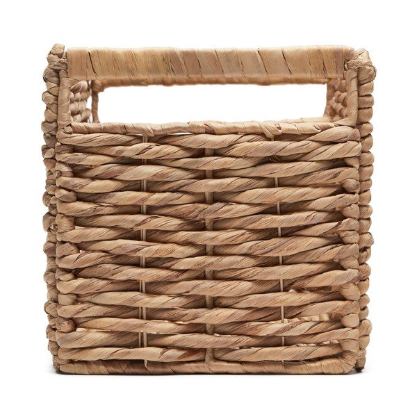 Koszyk z hiacyntu wodnego 25x35x27,5 cm Words – Kave Home-image-3