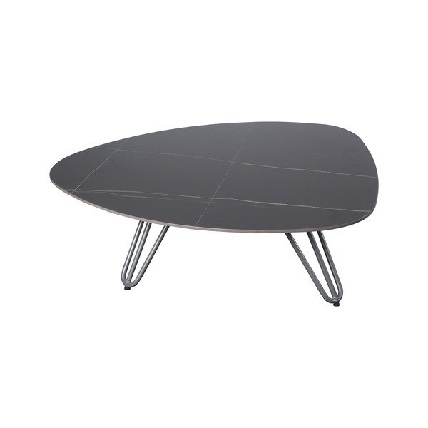 Stolik ogrodowy z kamiennym blatem 88x110 cm Alina – Garden Pleasure