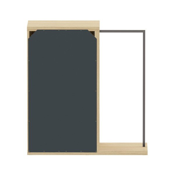 Niska szafa w dekorze dębu 105x113 cm Hugo – TemaHome-image-4