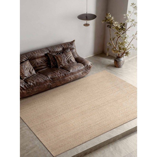 Dywan z juty tkany ręcznie w naturalnym kolorze 200x300 cm Mirabelle – Villeroy&Boch-image-1