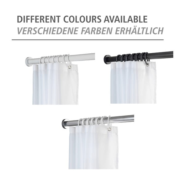 Drążek teleskopowy do łazienki w kolorze srebra Wenko Luz, dł. 70-115 cm-image-4