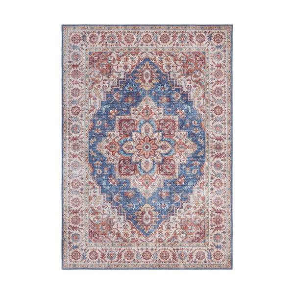 Niebiesko-czerwony dywan Nouristan Anthea, 80x150 cm