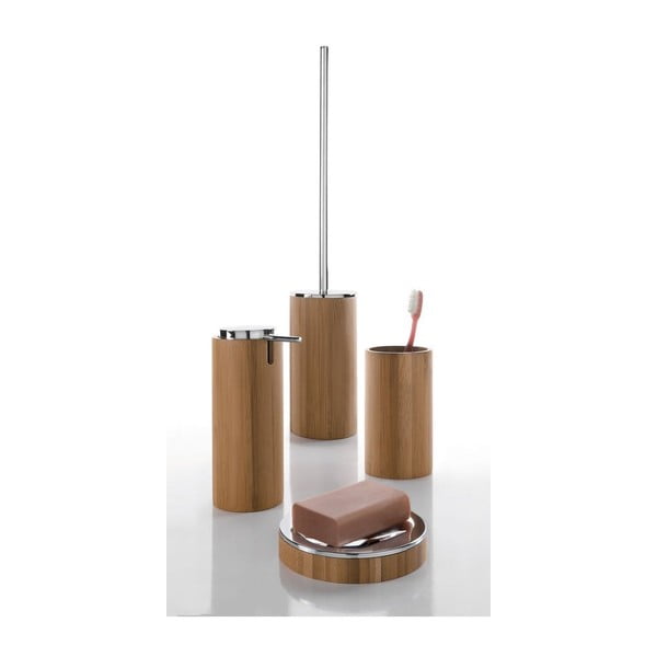 Bambusowy kubek na szczoteczki do zębów Sapho Altea-image-2