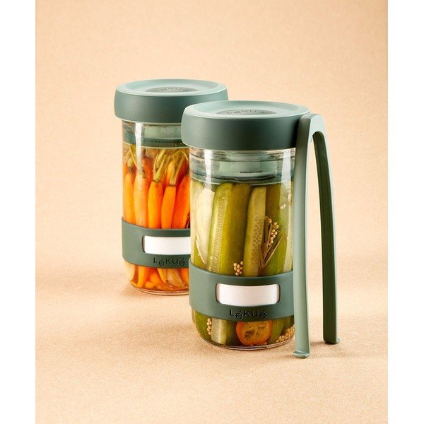 Zestaw do kiszenia 2 szt. 700 ml Pickles – Lékué-image-1