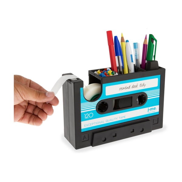 Niebieski organizer biurowy J-Me Rewind-image-2