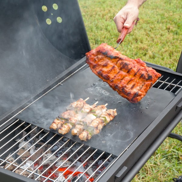 Zestaw 2 podkładek teflonowych do grillowania mięsa/warzyw InnovaGoods-image-4