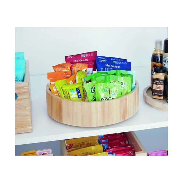 Obrotowy drewniany organizer na przyprawy Merry-go-round – iDesign/The Home Edit-image-1
