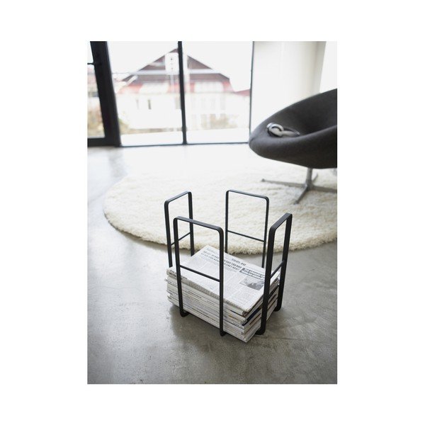 Czarny gazetnik YAMAZAKI Tower-image-1