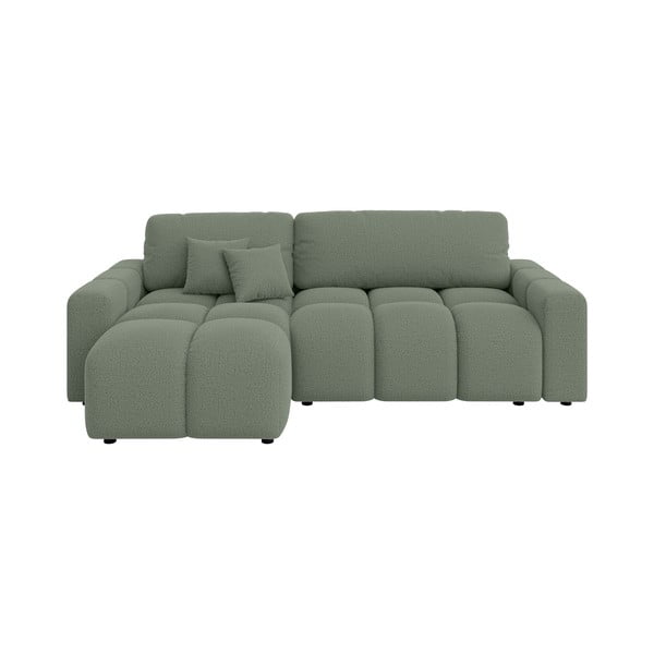 Jasnozielony rozkładany narożnik (strona zmienna) Luki – Ropez