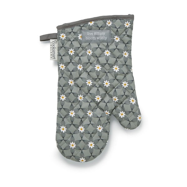 Szara bawełniana rękawica kuchenna Cooksmart ® Purity