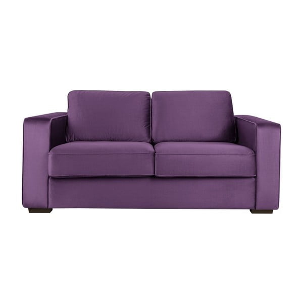 Fioletowa sofa 2-osobowa Cosmopolitan Design Denver-image-1
