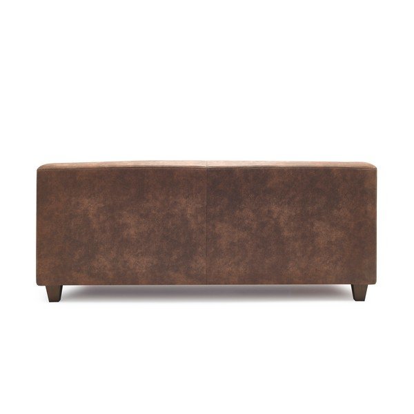 Brązowa sofa 3-osobowa Bobochic Paris Django Preston-image-4
