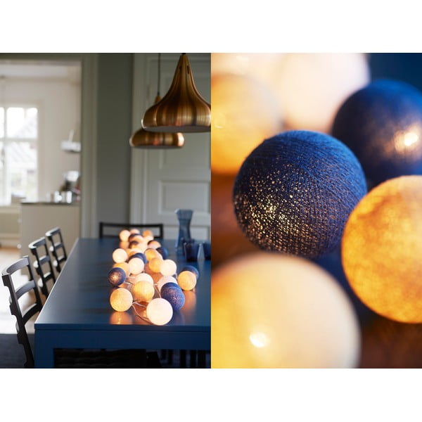 Girlanda świetlna Nordic Blue, 20 lampek-image-1