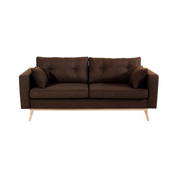 Brązowa sofa trzyosobowa Max Winzer Tomme-image-1