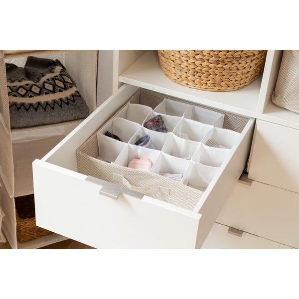 Tekstylny organizer do szuflady Nancy – Compactor-image-1