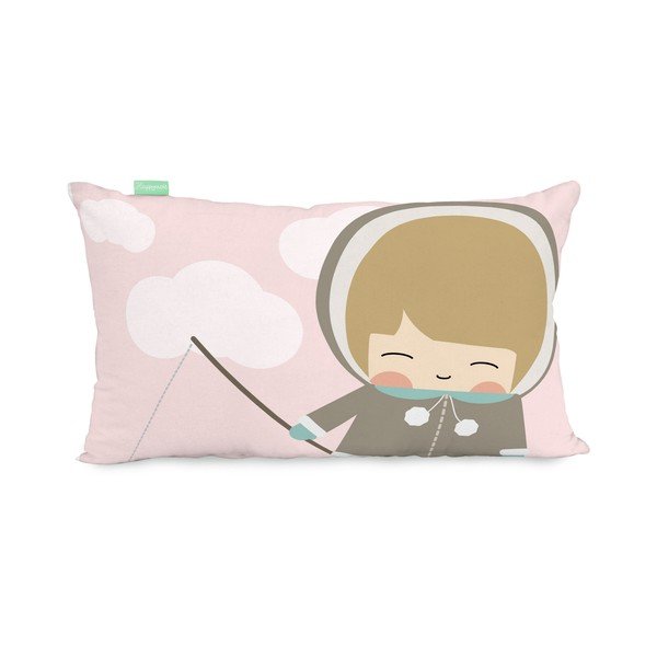 Poszewka na poduszkę z czystej bawełny Happynois Skymo Day, 50x30 cm