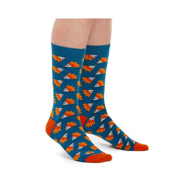 Zestaw 3 par skarpetek Ballonet Socks Novelty Blue w opakowaniu podarunkowym, rozmiar 36 - 40-image-2