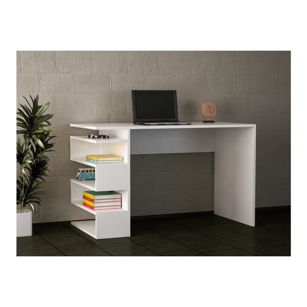 Białe biurko Gardo Snake-image-2