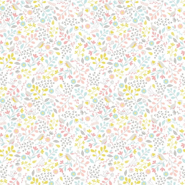 Tapeta dziecięca 10 m x 50 cm Sweet Flowers – Lilipinso