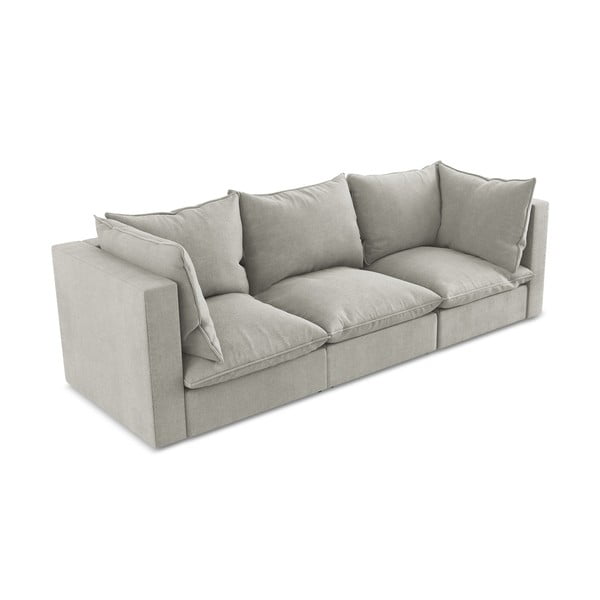 Jasnoszara sofa 255 cm Manao – Makamii-image-2