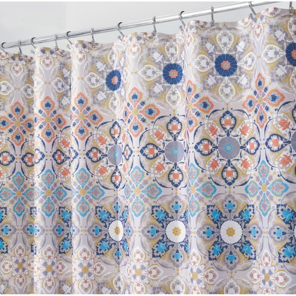 Zasłona prysznicowa InterDesign Medalion, 183x183 cm-image-2
