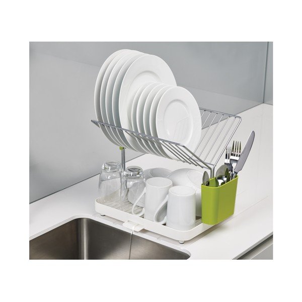 Zielono-biały ociekacz do naczyń Joseph Joseph Y-Rack-image-3