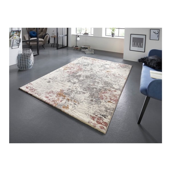 Niebiesko-szary dywan Elle Decoration Arty Fontaine, 160x230 cm-image-1