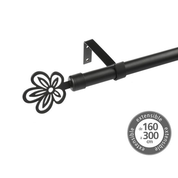 Metalowy regulowany karnisz 160 - 300 cm – Casa Selección-image-1