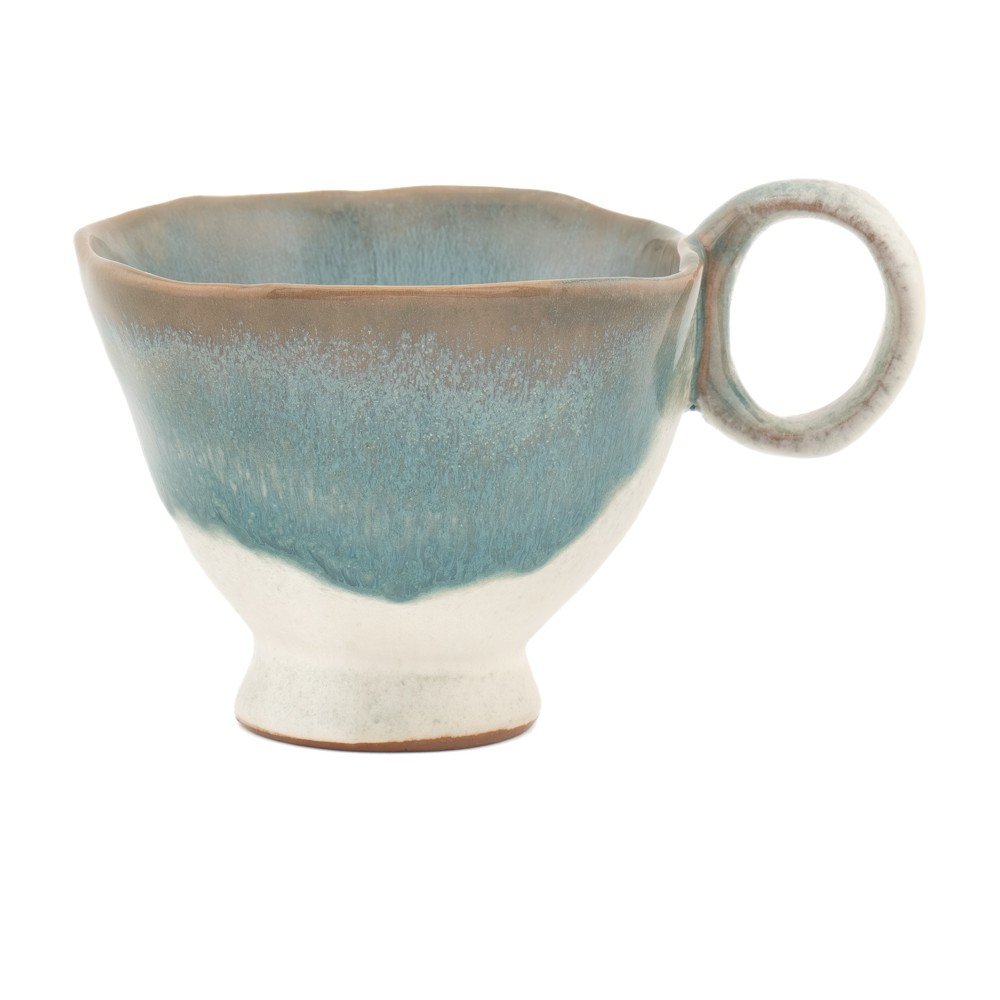 Turkusowa filiżanka ceramiczna Colette – Sass & Belle