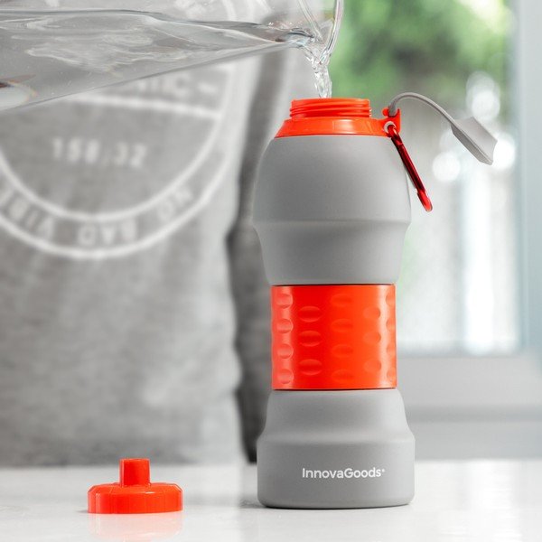 Składany bidon silikonowy InnovaGoods-image-1