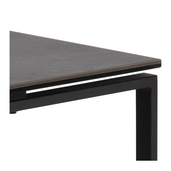 Zestaw 3 czarnych stolików z żelazną konstrukcją Actona Katrine-image-4