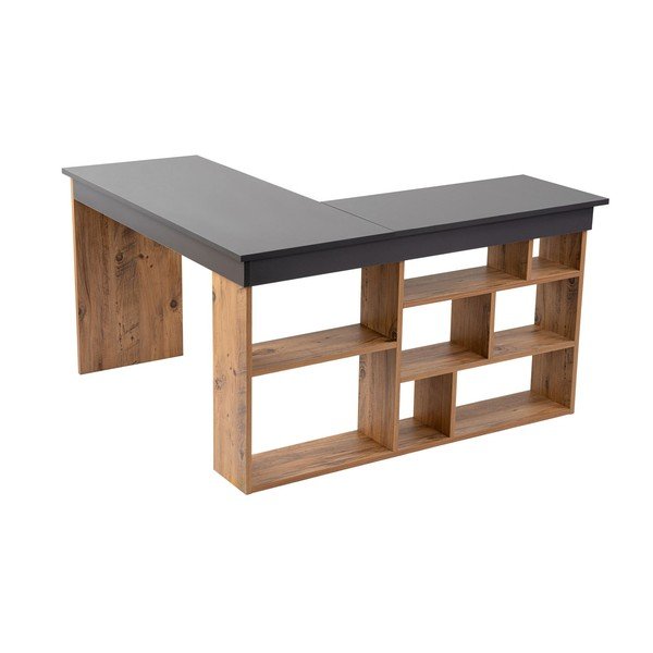 Biurko w dekorze sosny 120x130 cm Vesper – Kalune Design