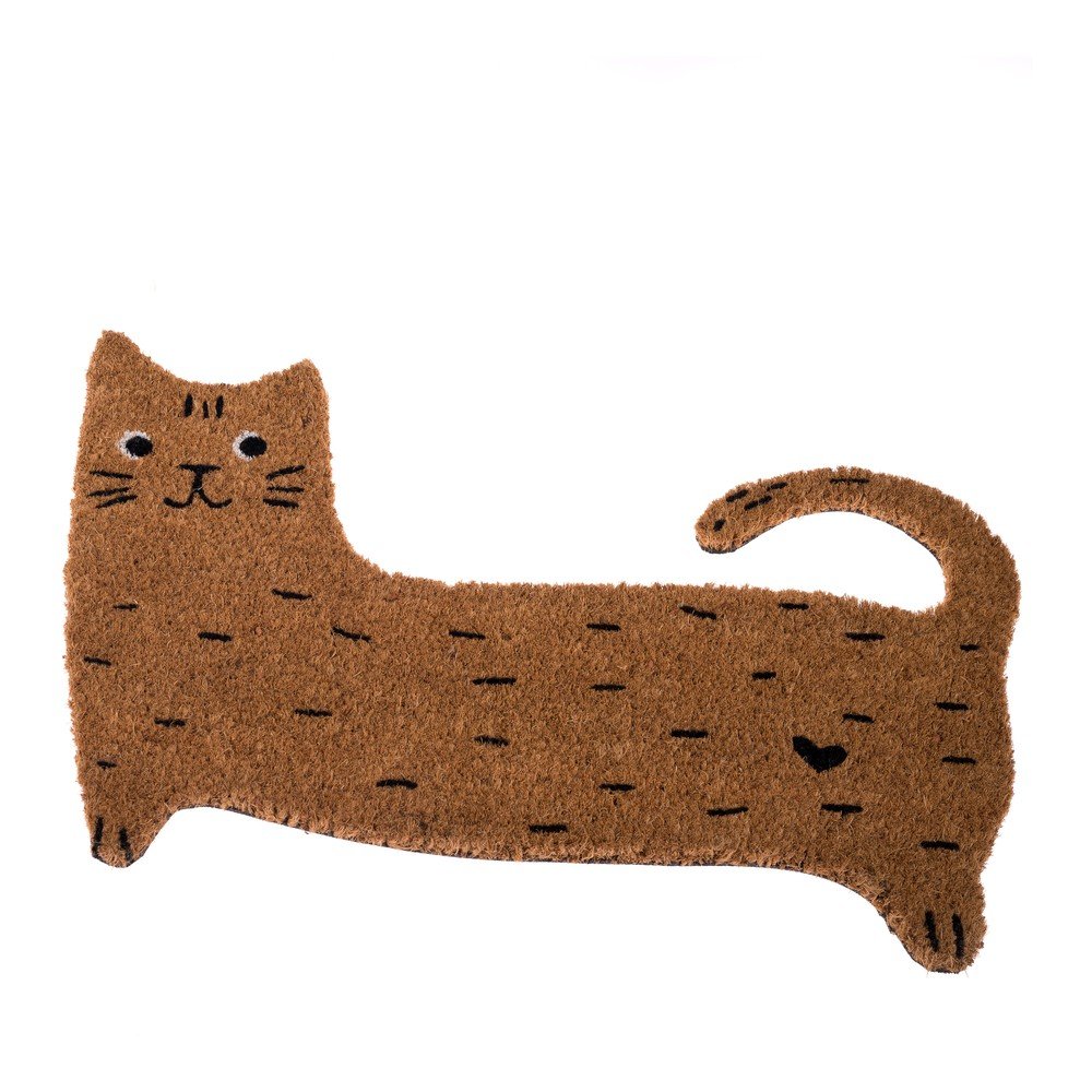 Wycieraczka z włókna kokosowego 40x60 cm Cat – Dakls