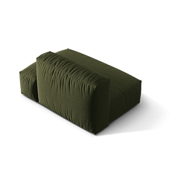 Zielony moduł sofy (prawostronny) Martina – Micadoni Home-image-2