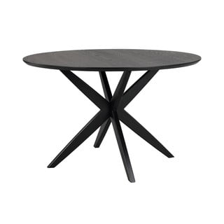Okrągły stół z blatem w dekorze dębu 120x120 cm Calverton – Rowico
