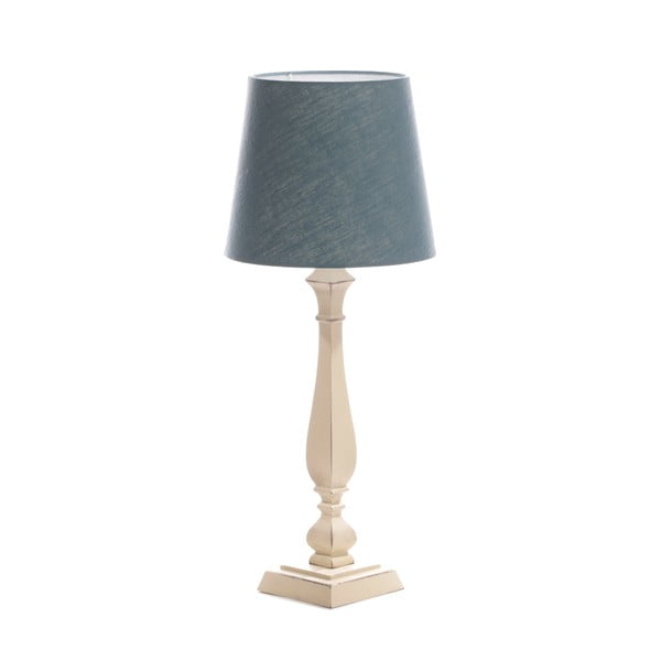 Lampa stołowa Tower Light Blue/Cream, 60 cm