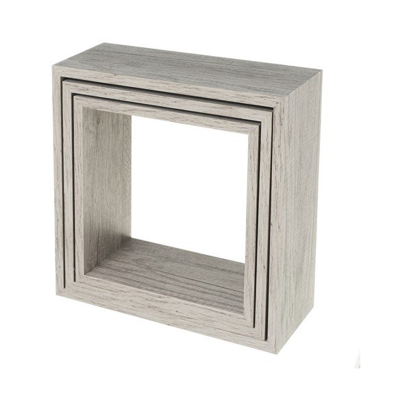 Szare półki zestaw 3 szt. – Casa Selección-image-1