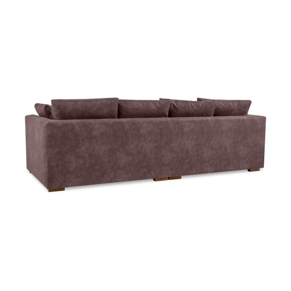 Ciemnobrązowa sofa 266 cm Comfy – Scandic-image-3