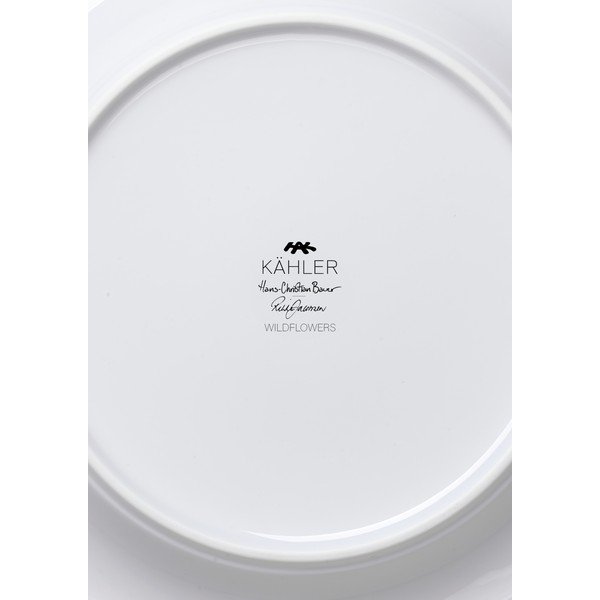 Biały porcelanowy talerz deserowy ø 22 cm Hammershøi Summer – Kähler Design-image-3