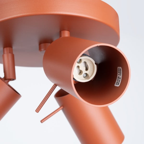 Ceglasta lampa punktowa Etna – Sollux-image-4
