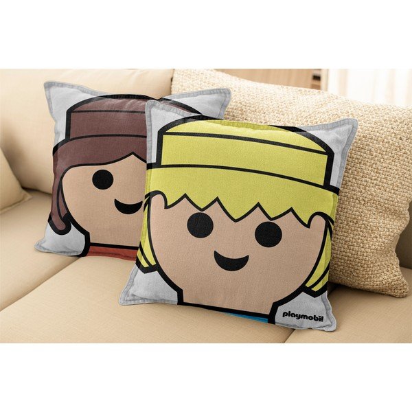 Poduszka dziecięca z mieszanki lnu – Playmobil-image-2