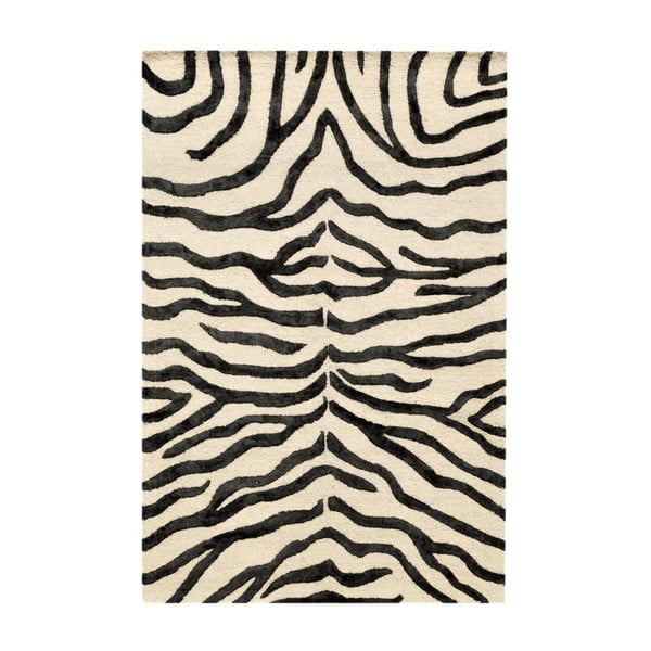 Dywan Bakero Zebra Black, 122x183 cm