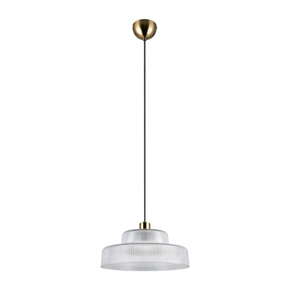 Lampa wisząca ze szklanym kloszem ø 35 cm Abella – Reality