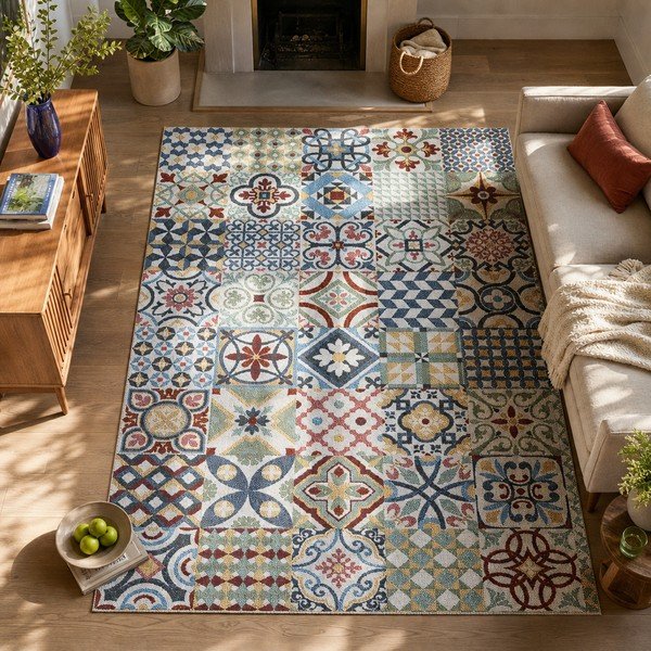 Dywan Universal Azulejos, 160x230 cm-image-1