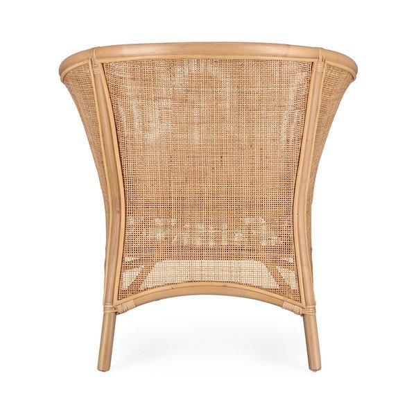Rattanowy fotel ogrodowy w naturalnym kolorze Adelfa – Bizzotto-image-4