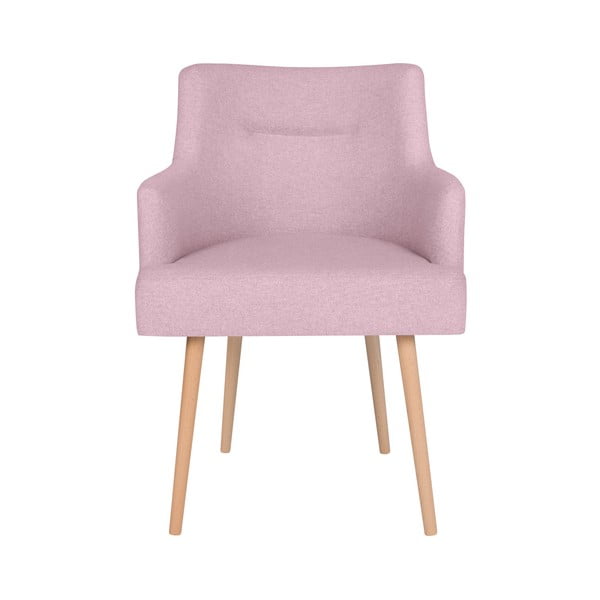 Różowe krzesło do jadalni Cosmopolitan Design Venice