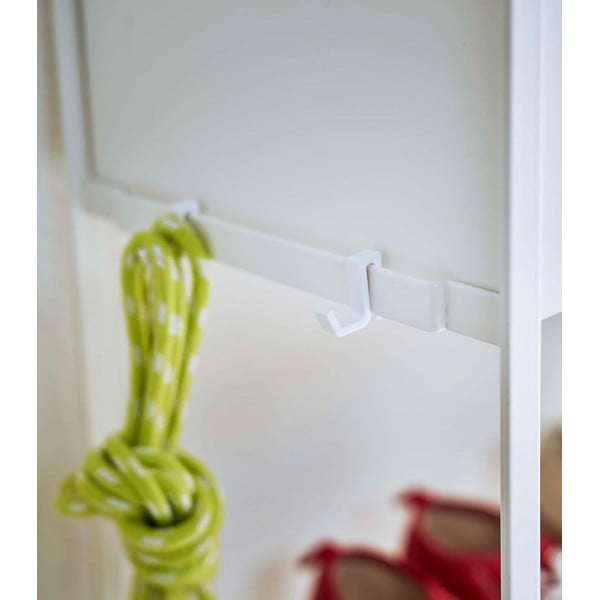 Biała metalowa dziecięca szafka na buty 74,5x74,5x22 cm Tower – YAMAZAKI-image-2