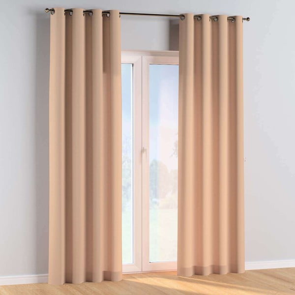 Beżowa zasłona 260x130 cm Cotton Story – Yellow Tipi-image-3