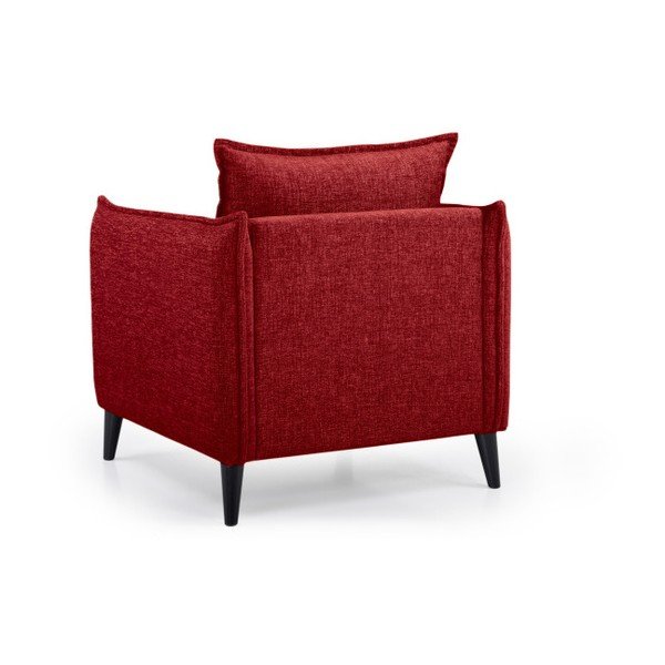 Czerwony fotel Scandic Leo-image-2
