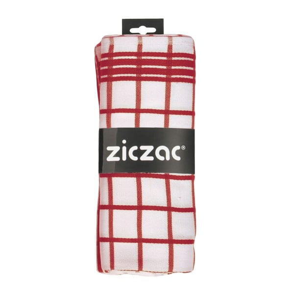 Biało-czerwona
  ścierka kuchenna ZicZac Professional